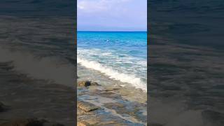 Greece Halkidiki Kassandra Afitos beach 🌊🌊🌊 beach summer sea [upl. by Desi267]