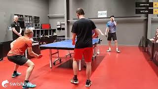 2024 FIR RACKETLON WORLD CHAMPIONSHIPS QUARTER FINAL GRIFFITHS VS RATJØN [upl. by Ranee]