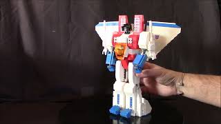 Transformers G1 Starscream MOC Ver 2016 by BWTMT Brickworks [upl. by Beedon]