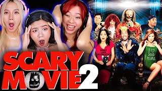 Foreign Girls React  Scary Movie 2  First Time Watch [upl. by Hafinah]