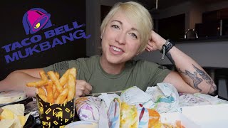 MASSIVE TACO BELL CHEAT MEAL  Mukbang [upl. by Bollinger]