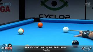 THRILLING 8BALL FINAL  Shane Van Boening vs Alex Pagulayan  2017 US Open 8Ball Championship [upl. by Maher854]