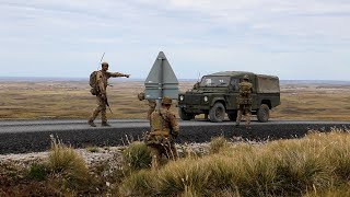 Cape Bayonet Military Exercise Held at Mount Pleasant [upl. by Loralie]