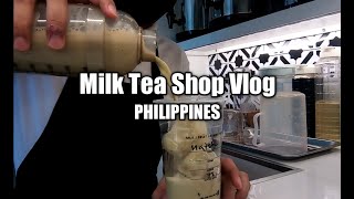 Milk Tea Shop Vlog  Barista Vlog  A day in a Milk Tea Shop Philippines [upl. by Nuhsed804]