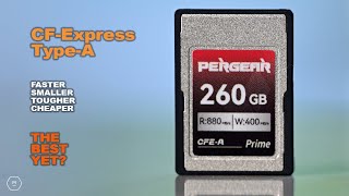 NEW AFFORDABLE CFExpress Type A CARDS  First Look At The Latest From Pergear FOR SONY  Matt Irwin [upl. by Notyalc]