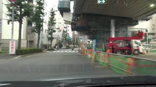 アンダーパスに気がつかず（山手通り・国道254号交点）東京23区 1080p 車載動画 2016ドライブ [upl. by Jesh]