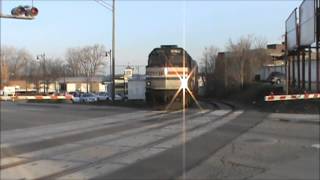 TRRS 201 Phase III Amtrak 90368 leads 371 Pere Marquette [upl. by Cailean]