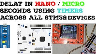 How to create delay in nanomicro seconds using timers in stm32 [upl. by Nwahsyar]