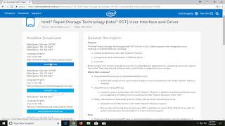 How To Download Intel Rapid Storage Technology Driver In Windows 10 [upl. by Velvet497]