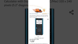 Texas Instruments TINspire CX II CAS Color Graphing Calculator with Student Software PCMac [upl. by Sungam804]