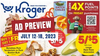 NEW DEALS Kroger Ad Preview for 712718  MEGA SALE Weekly Digitals amp MORE [upl. by Gayelord]