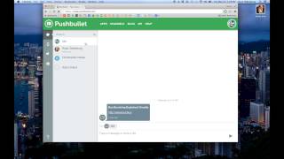 Sharing Files with the Pushbullet Website [upl. by Ylyl]