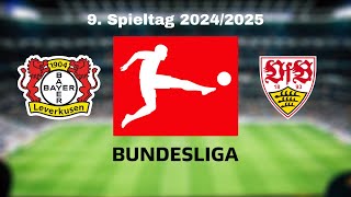 Bundesliga 20242025 Bayer 04 Leverkusen  VfB Stuttgart  9 Spieltag  EA SPORTS FC 25 [upl. by Sellihca]