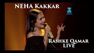 Neha Kakkar  Rashke Qamar LIVE  Riya  SaReGaMaPa Lil Champs [upl. by Ahseekal]