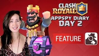 CLASH ROYALE  AppSpys Lets Play Diary  Day 2 [upl. by Iruahs]