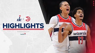 Highlights Washington Wizards at Atlanta Hawks  102824 [upl. by Cynde]