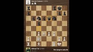 Mikhail Tal vs Henryk Dobosz • Yerevan  Armenia 1980 [upl. by Yelena]