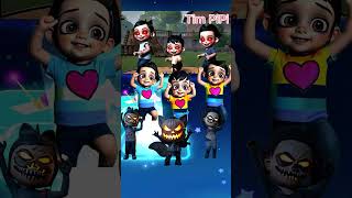 SCARY Bebefinn  Dame Tu Cosita Coffin Dance Song Cover Tiles hop shorts cocomelon [upl. by Derek]