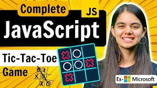 Lecture 9  Tic Tac Toe Game in JavaScript  JS Project  JavaScript Full Course [upl. by Odlanar]