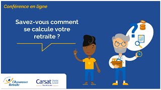 Webinaire  Savezvous comment se calcule la retraite [upl. by Carolann]