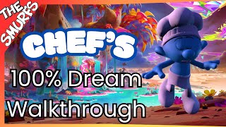 The Smurfs Dreams  Chef Smurfs Dream 100 Smurfthrough [upl. by Trevor]