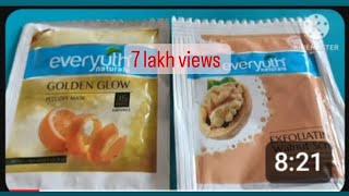 💥 Everyuth face scrub amp 💥 Everyuth peel of mask 💥Honest Review [upl. by Negam]