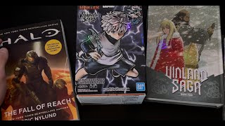 ASMR Barnes amp Noble Haul  Books Manga Action Figures [upl. by Sergu]