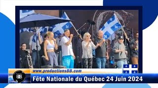 Fête Nationale du Québec au Parc Maisonneuve de Montréal [upl. by Jereme]