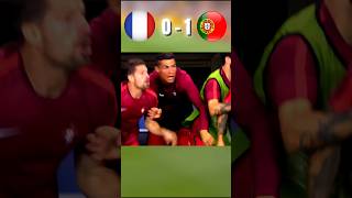 Prancis vs Portugal 2016 euro prancis portugal ronaldo shorts [upl. by Nahgaem]