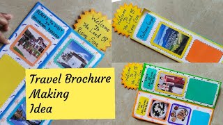 Make Travel Brochure On Arunachal Pradesh For School Project CraftlasAartigupta [upl. by Ydaf]