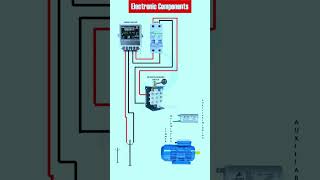 Single Phase Motor Reverse Forward Wiring Connection shots [upl. by Callida]