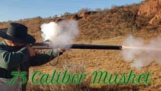 75 caliber Matchlock Musket The Original Turkey Gun [upl. by James818]