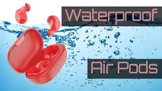 Enacfire E60 Waterproof Air Pods  USBC and Wireless Charging  IPX8  AptX Audio [upl. by Hairakcaz]