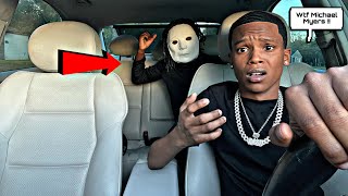 HIDING In LiiRaed Car DISGUISED as MICHAEL MYERS …… MUST WATCH [upl. by Helli36]