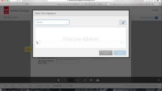 Echosign Video Tutorial [upl. by Thgiwed444]