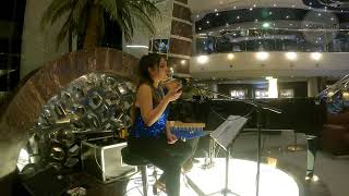 MOONLIGHT INTERNATIONAL ACOUSTIC DUO  AT WORK MSC Divina Cruise [upl. by Magel]