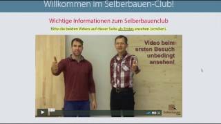 Bett selber bauen  Mitgliederbereich des SelberbauenClubs kennenlernen [upl. by Wakerly810]