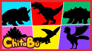 Fuertes Dinosaurios  Canciones Infantiles  ChitaBú [upl. by Yaras]