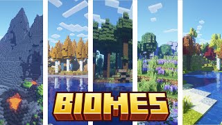 Top 10 Biome and Nature mods for Minecraft 121 [upl. by Tserof3]