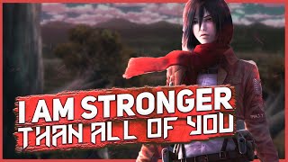 Mikasa Ackerman theme Attack on Titan  I am stronger than all of you  iNNerve [upl. by Meggie]