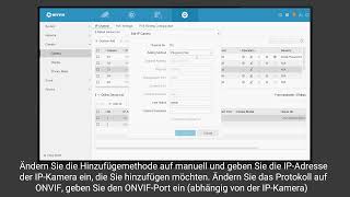 Wie füge ich eine PoEKamera einer Drittmarke zum ANNKE NVR hinzuDE [upl. by Kimberlyn444]