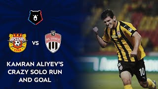 Kamran Aliyevs Crazy Solo Run and Goal against Arsenal  RPL 202021 [upl. by Desdemona418]