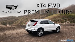 2024 Cadillac XT4 FWD Premium Luxury  A Great Luxury SUV [upl. by Aikel]