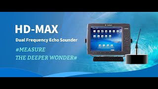 HiTarget HDMAX Dual Frequency Echo Sounder  Measure the Deeper Wonder [upl. by Mitzi]