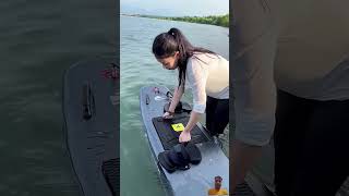 surfboard fishing supboard surf kayak sports jetboard surfway electric jetski trending [upl. by Tu]