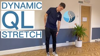 58 Dynamic QL Stretch  Low Back Pain [upl. by Shinberg]