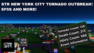 NEW YORK CITY TORNADO OUTBREAK  Storm Tracker Reborn [upl. by Ailito]