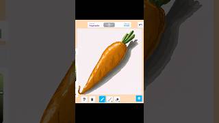 Carrot or Strawberry speeddraw roblox drawing shorts digitalart gaming painting art artist [upl. by Eimmot]