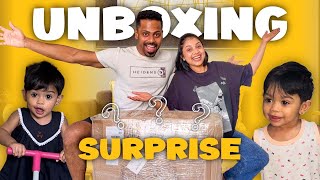 UNBOXING 🤩 SURPRISE FOR VAVAKUTTAN 🥰 HAPPY VAVAKUTTAN 😘 surprise vavakuttan gift babygirl [upl. by Aelgna161]