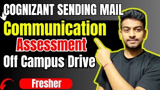 Cognizant Test Mail  Cognizant Communication Assessment  Latest Off Campus Drive 202320222022 [upl. by Anival]